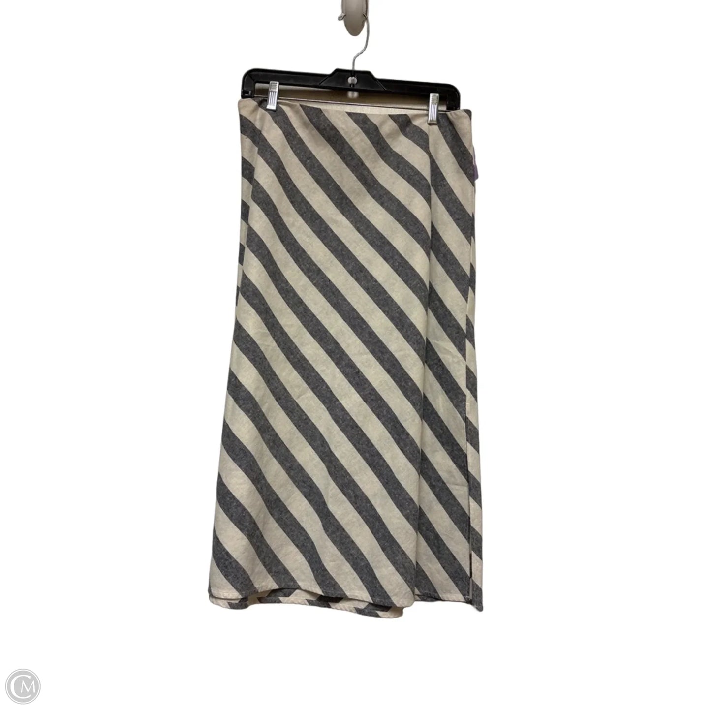 Skirt Midi By J. Crew In Striped Pattern, Size: 8