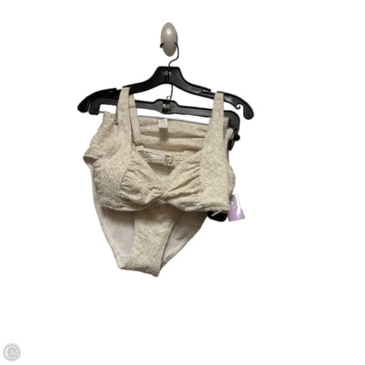 Swimsuit 2pc By Halara In Cream, Size: M