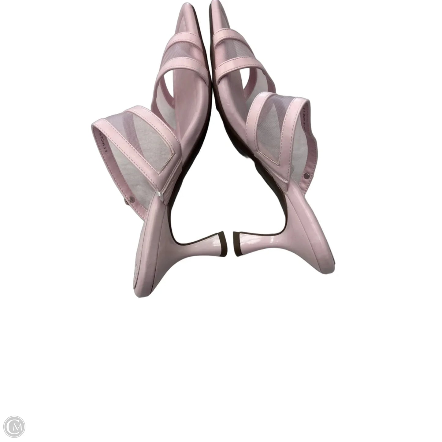 Sandals Heels Kitten By Anne Klein In Pink, Size: 8.5