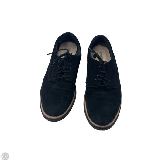 Shoes Flats By Clarks In Black, Size: 6.5