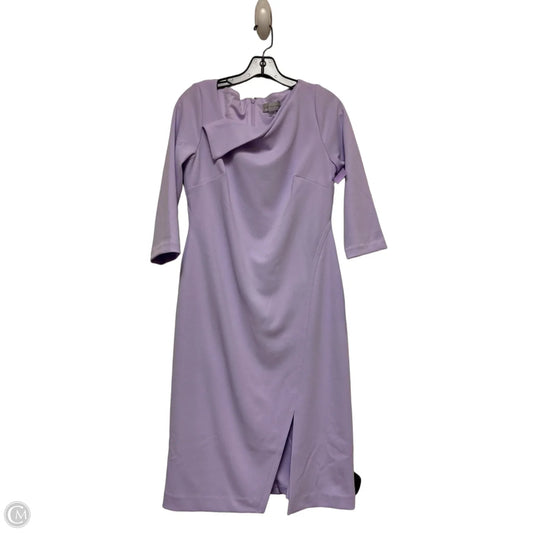 Dress Casual Midi By Marc New York In Purple, Size: M