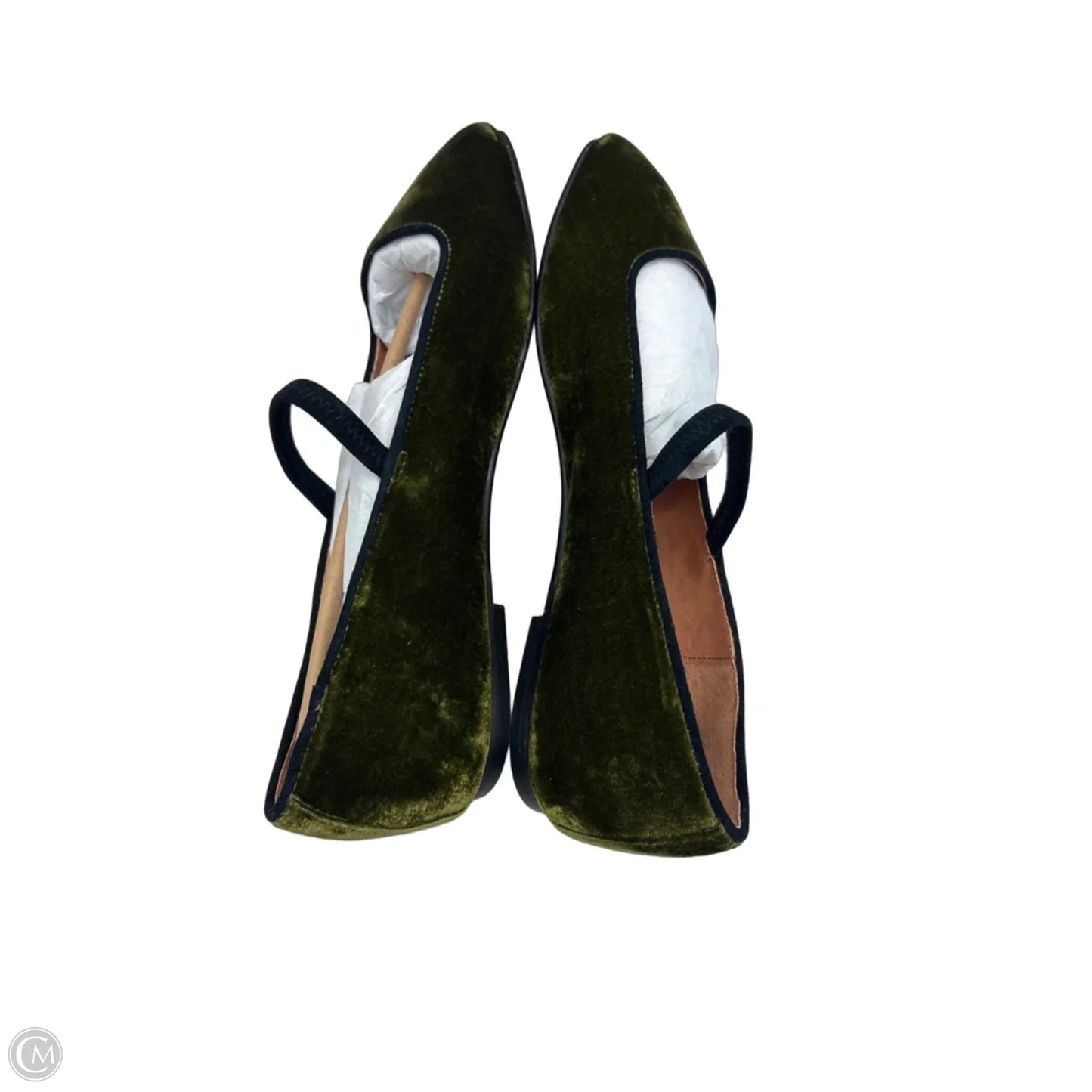 Shoes Flats By Madewell In Green, Size: 9.5