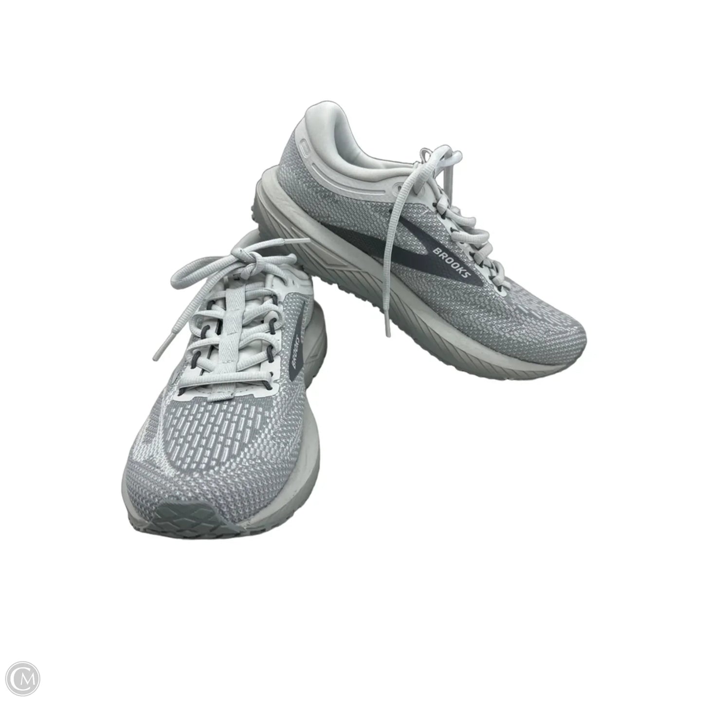 Shoes Athletic By Brooks In Grey, Size: 8