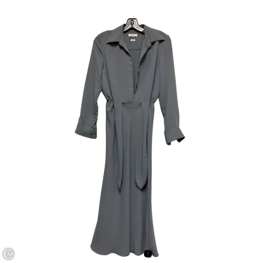 Dress Casual Midi By Babaton In Blue, Size: Xxs