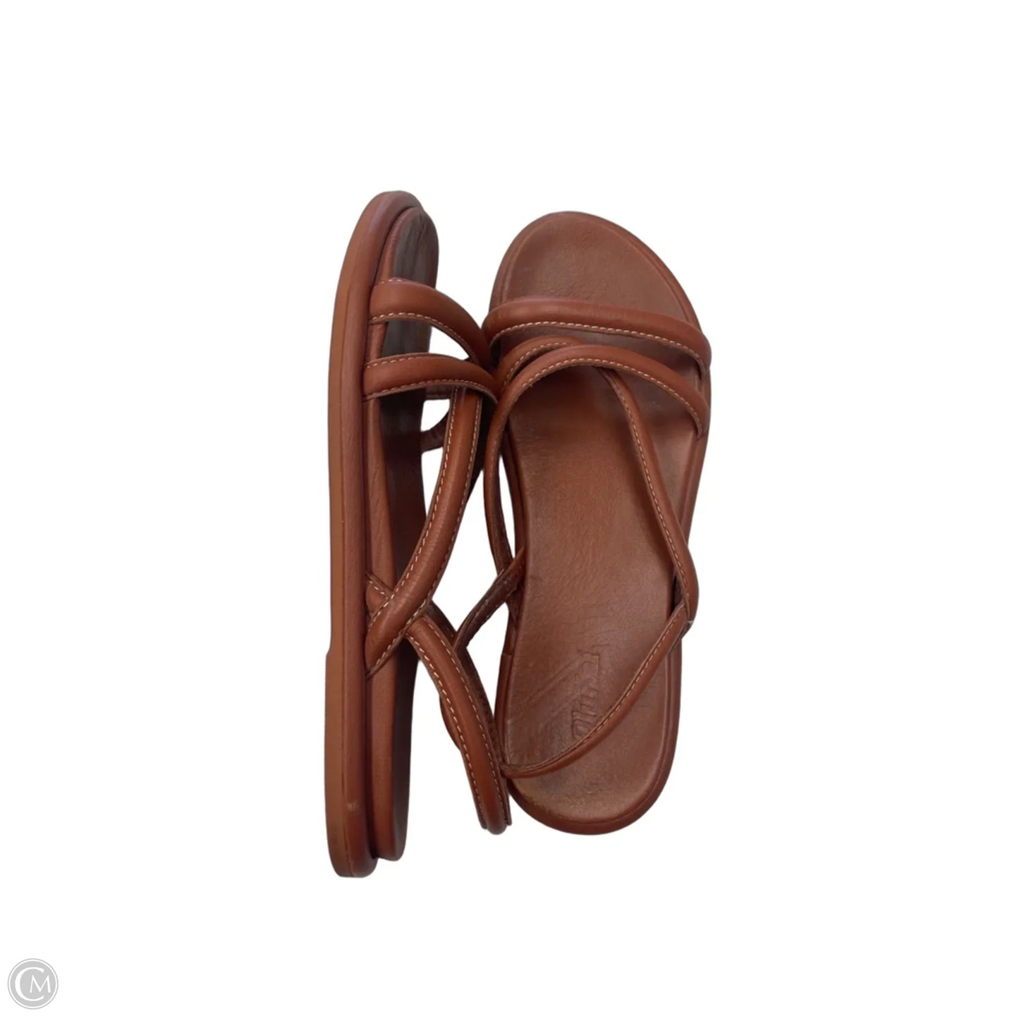 Sandals Flats By Olukai In Brown, Size: 8
