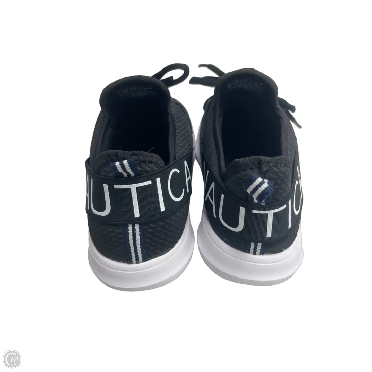 Shoes Athletic By Nautica In Black & Blue, Size: 8