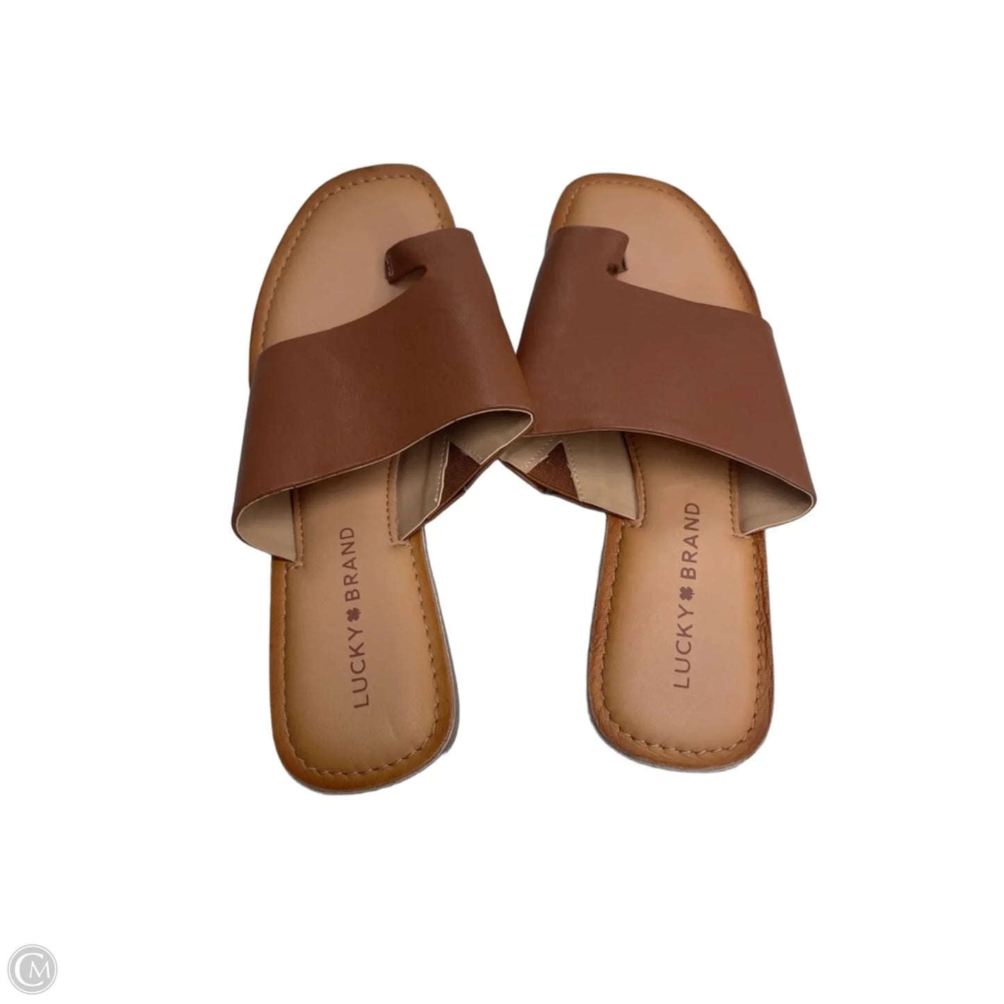 Sandals Flats By Lucky Brand In Brown, Size: 8.5
