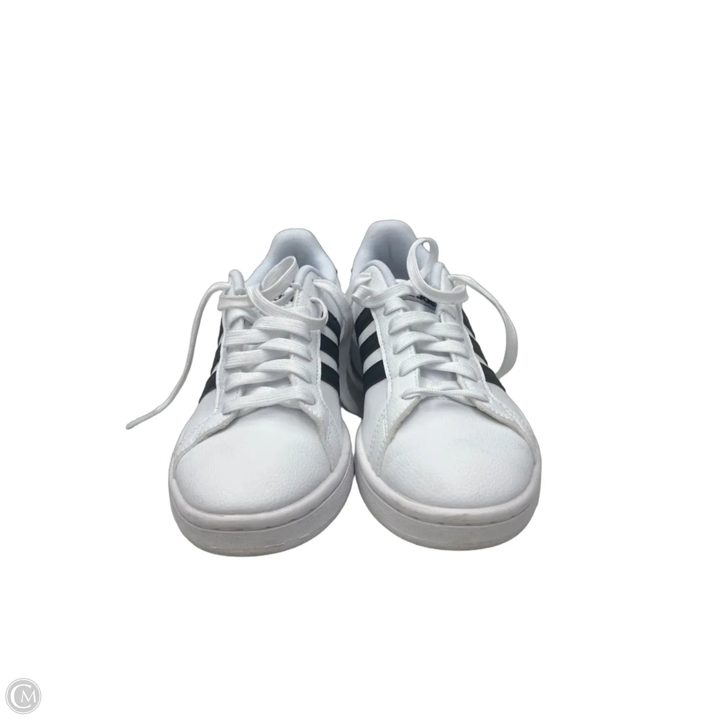 Shoes Sneakers By Adidas In Black & White, Size: 6.5