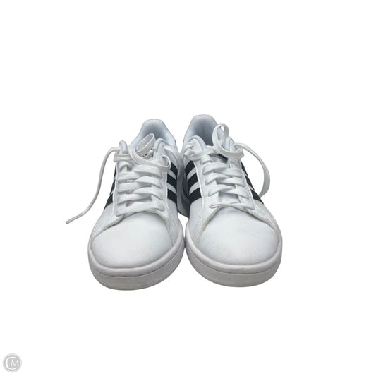 Shoes Sneakers By Adidas In Black & White, Size: 6.5