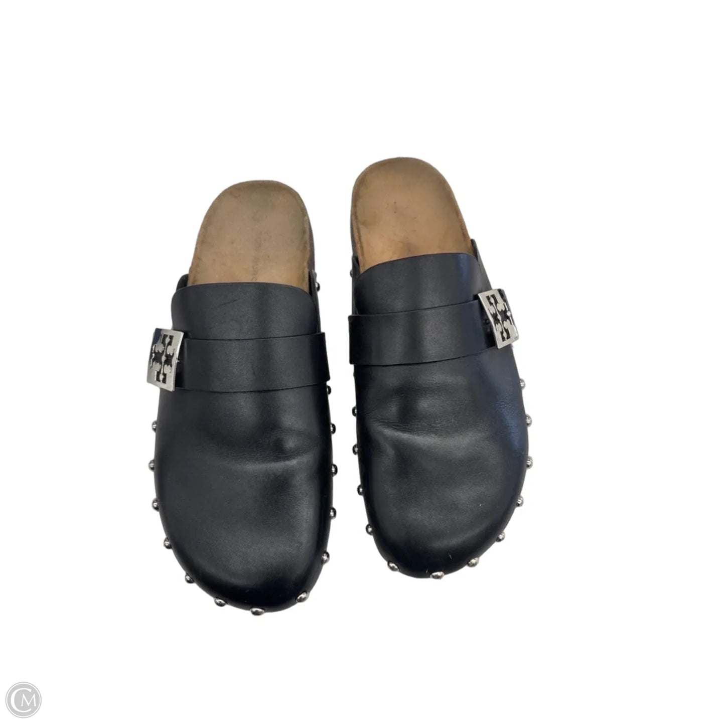 Shoes Designer By Tory Burch In Black & Brown, Size: 10