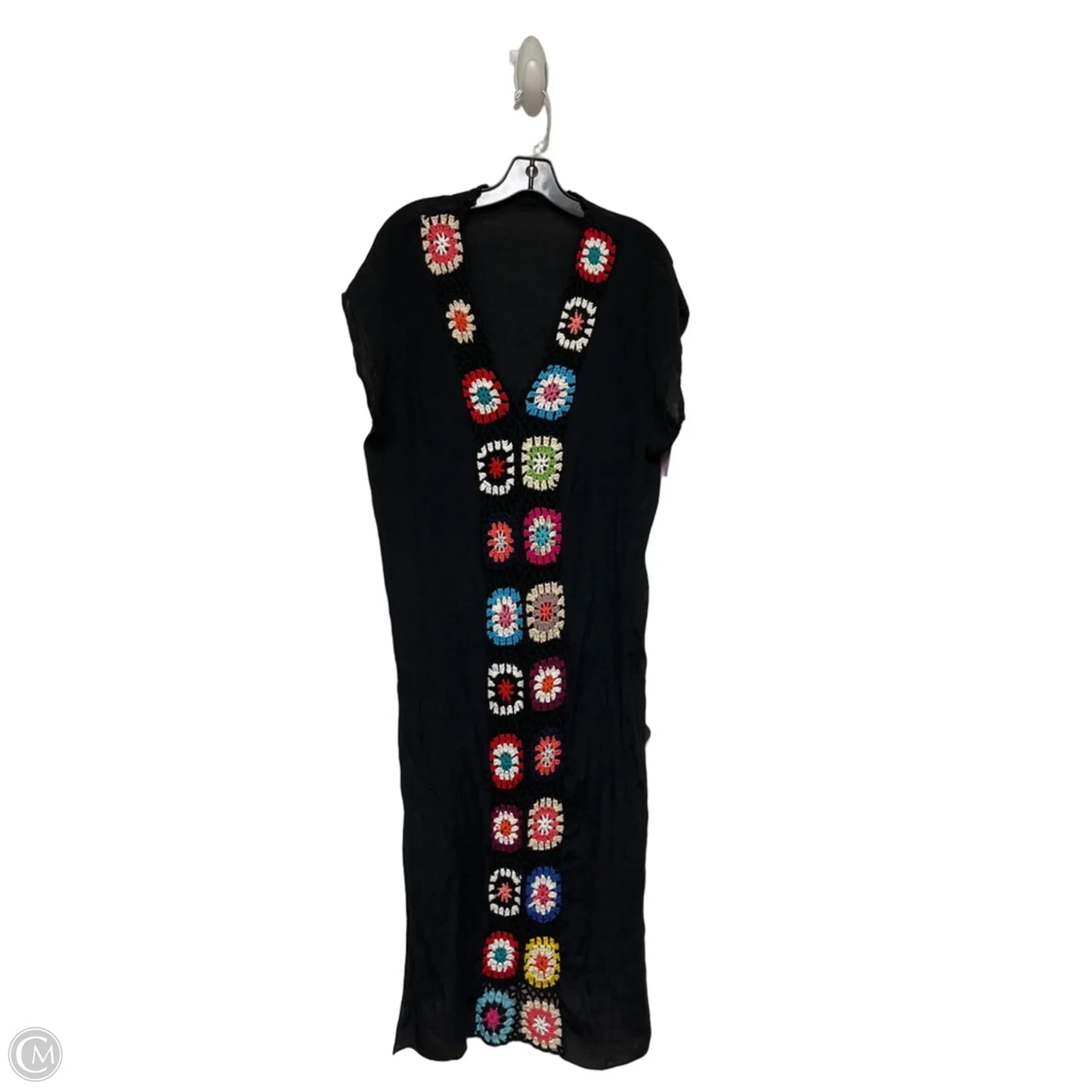 Swimwear Cover-up By Clothes Mentor In Black, Size: Osfm