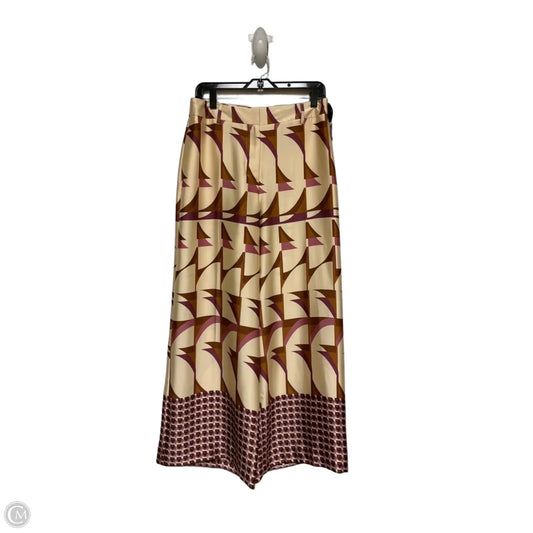 Pants Wide Leg By Worthington In Purple & Tan, Size: 10p
