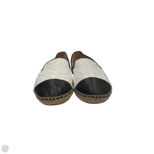 Shoes Flats By Talbots In Black & White, Size: 10.5