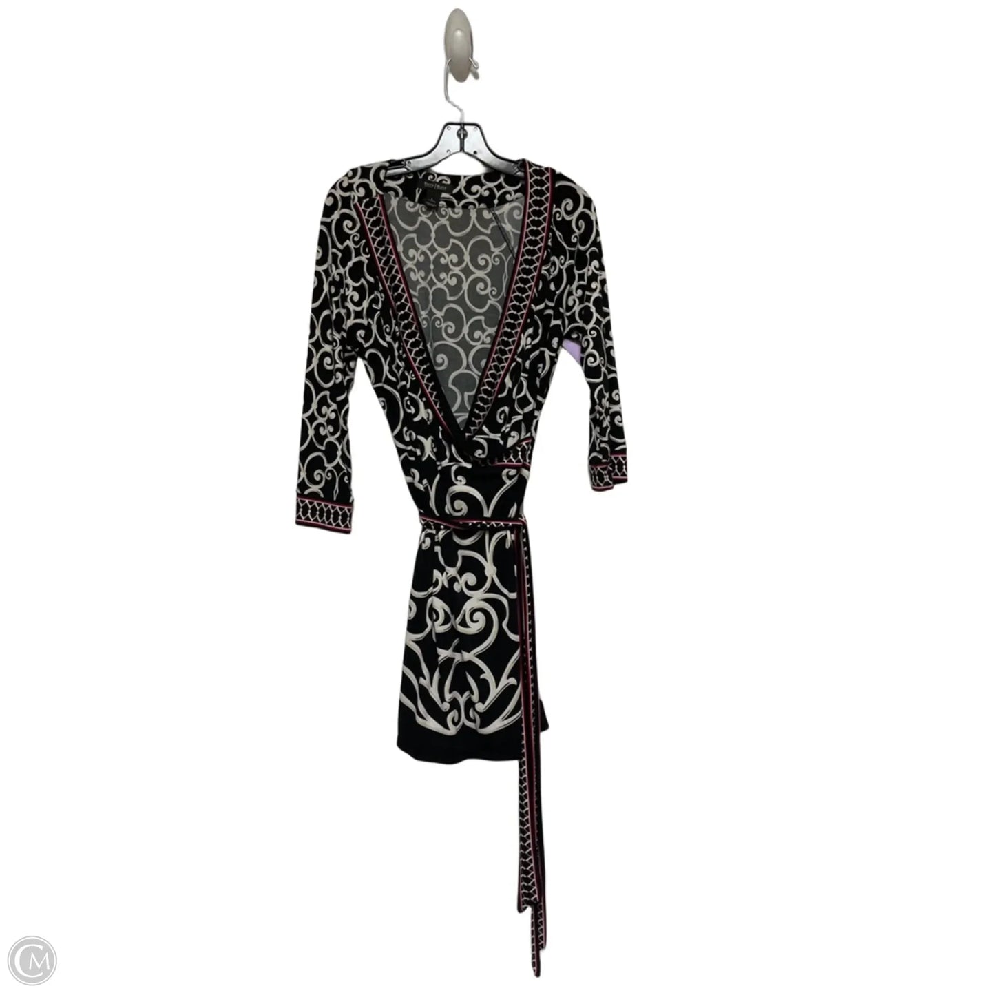 Dress Casual Short By White House Black Market In Black & White, Size: L