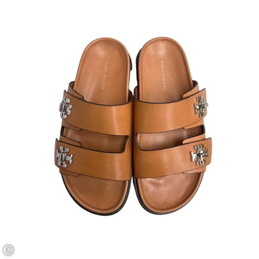 Sandals Designer By Tory Burch In Tan, Size: 7