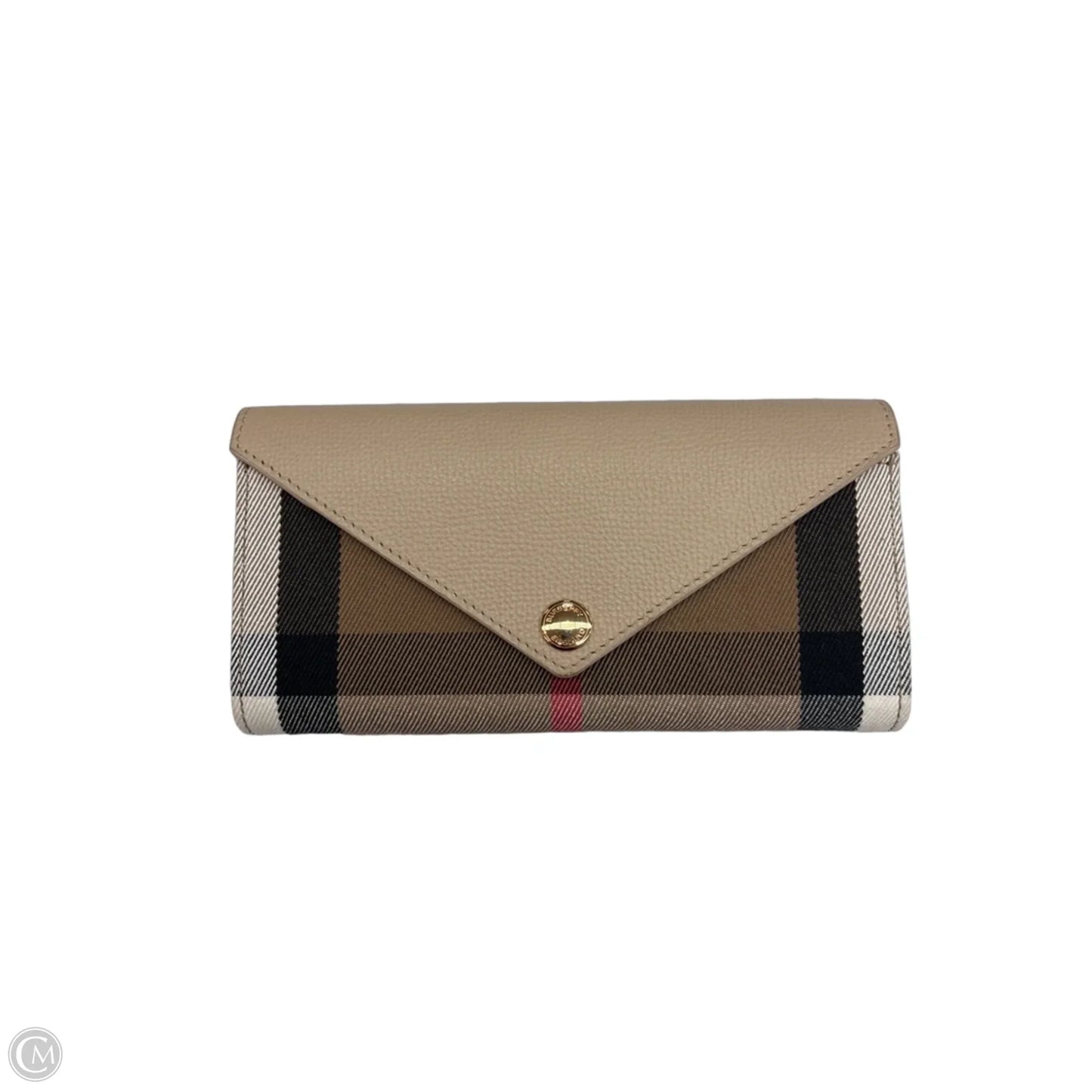 Wallet Luxury Designer By Burberry, Size: Large