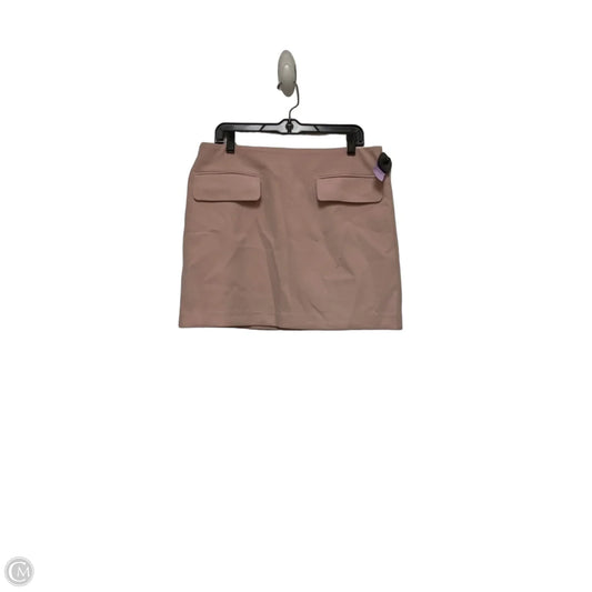 Skirt Mini & Short By Banana Republic In Pink, Size: 12