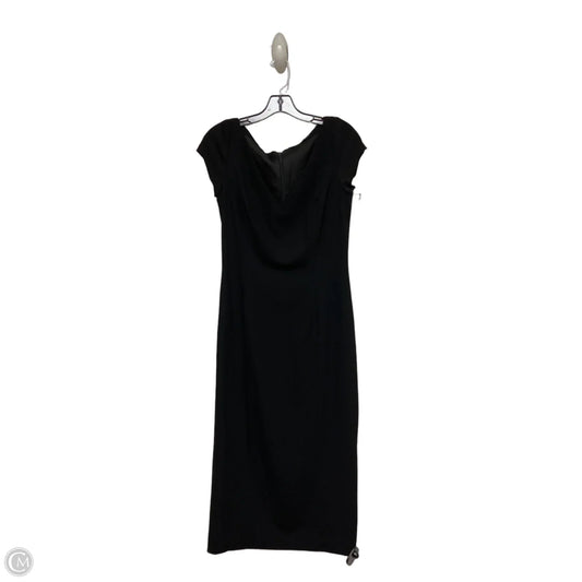 Dress Casual Midi By Polo Ralph Lauren In Black, Size: S