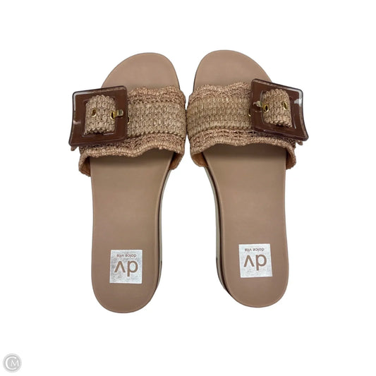 Sandals Flats By Dolce Vita In Tan, Size: 8