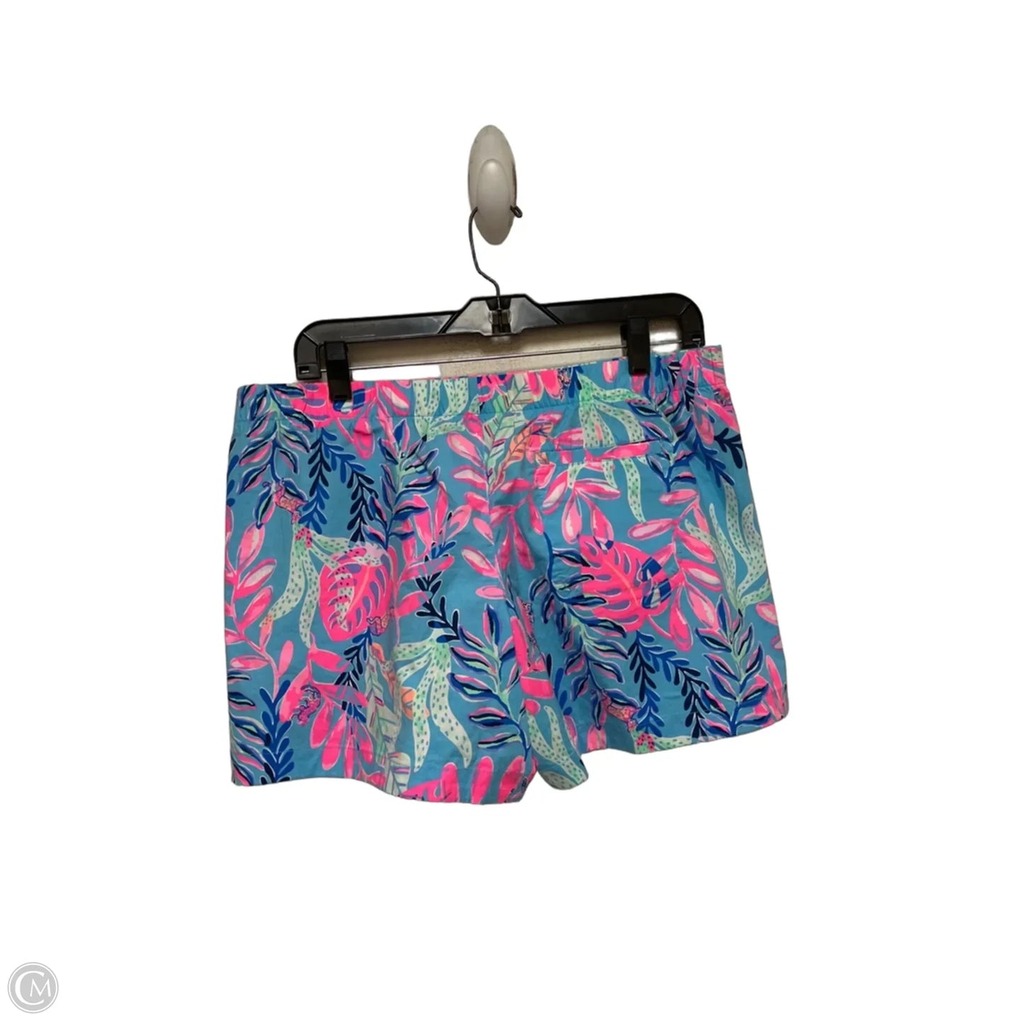 Shorts Designer By Lilly Pulitzer In Blue & Pink, Size: M