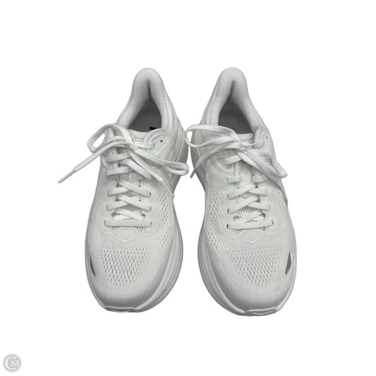 Shoes Athletic By Hoka In White, Size: 8