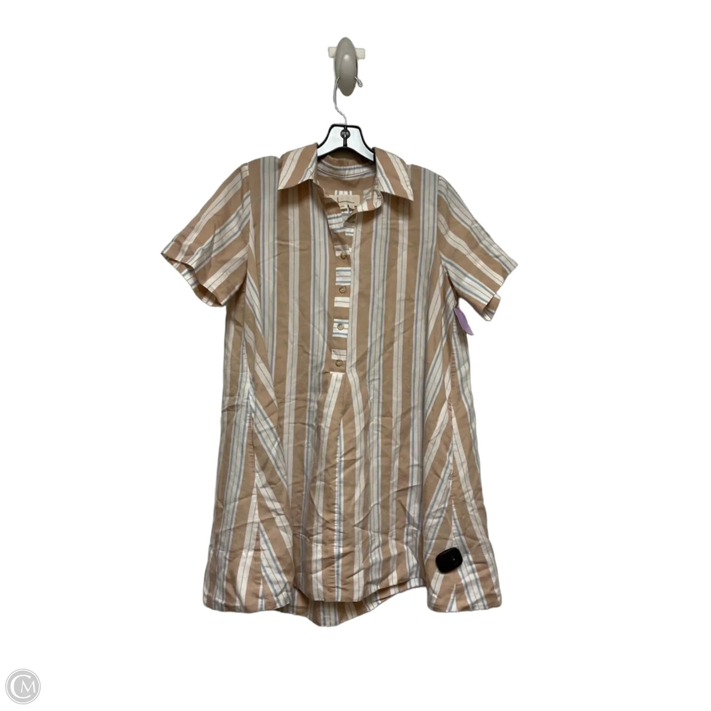 Dress Casual Short By Anthropologie In Striped Pattern, Size: S