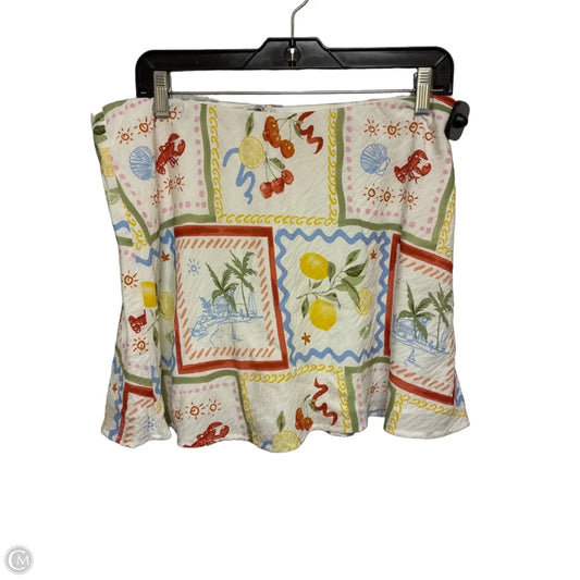 Skirt Mini & Short By Abercrombie And Fitch In Multi-colored, Size: 12