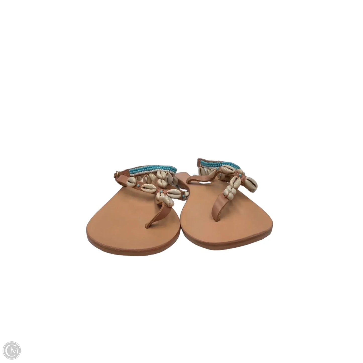 Sandals Flats By Steve Madden In Tan, Size: 10