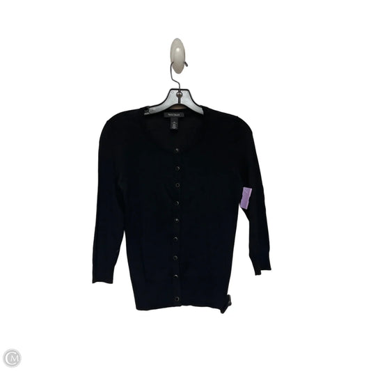 Cardigan By White House Black Market In Black, Size: Xs