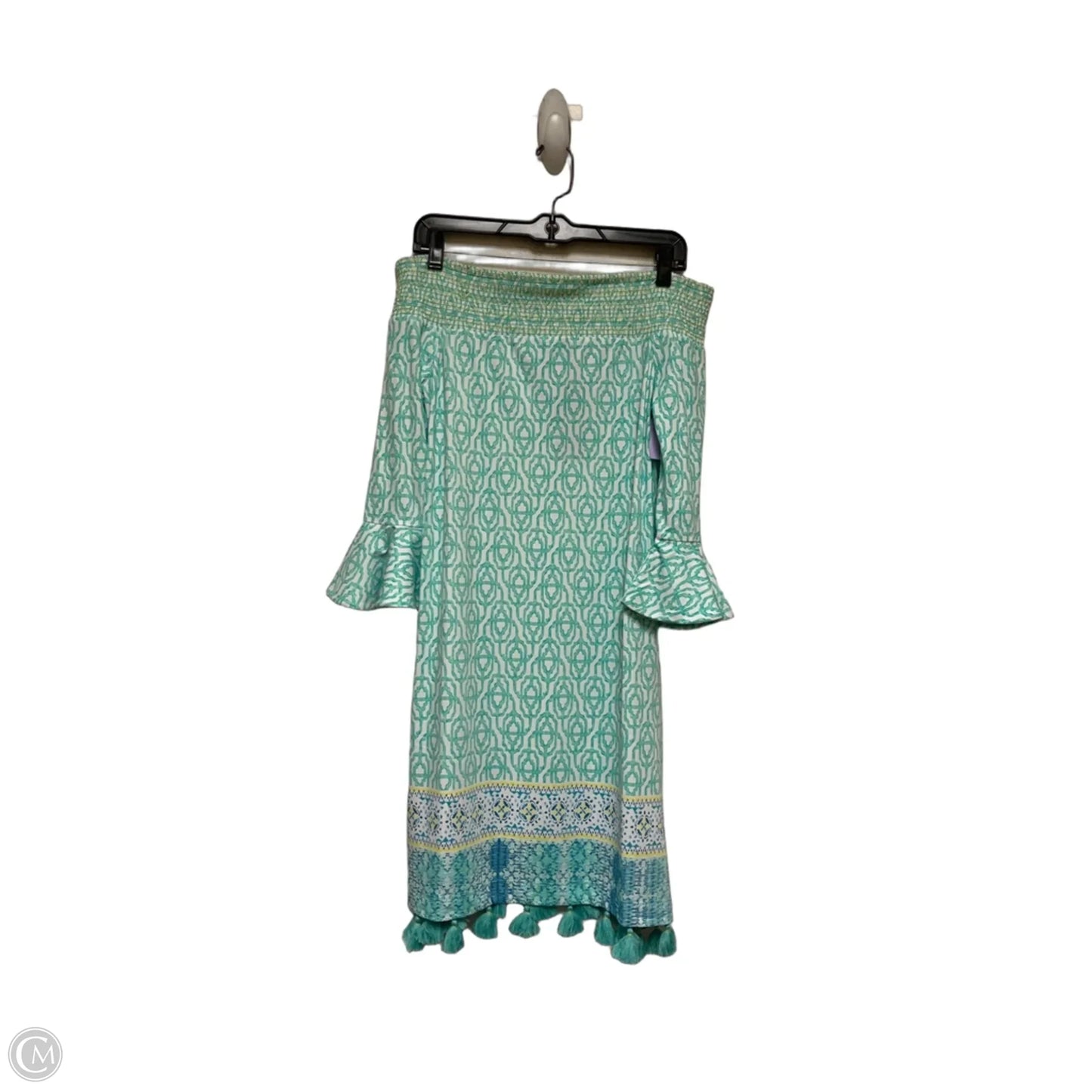 Dress Casual Short By Cabana Life In Teal, Size: S