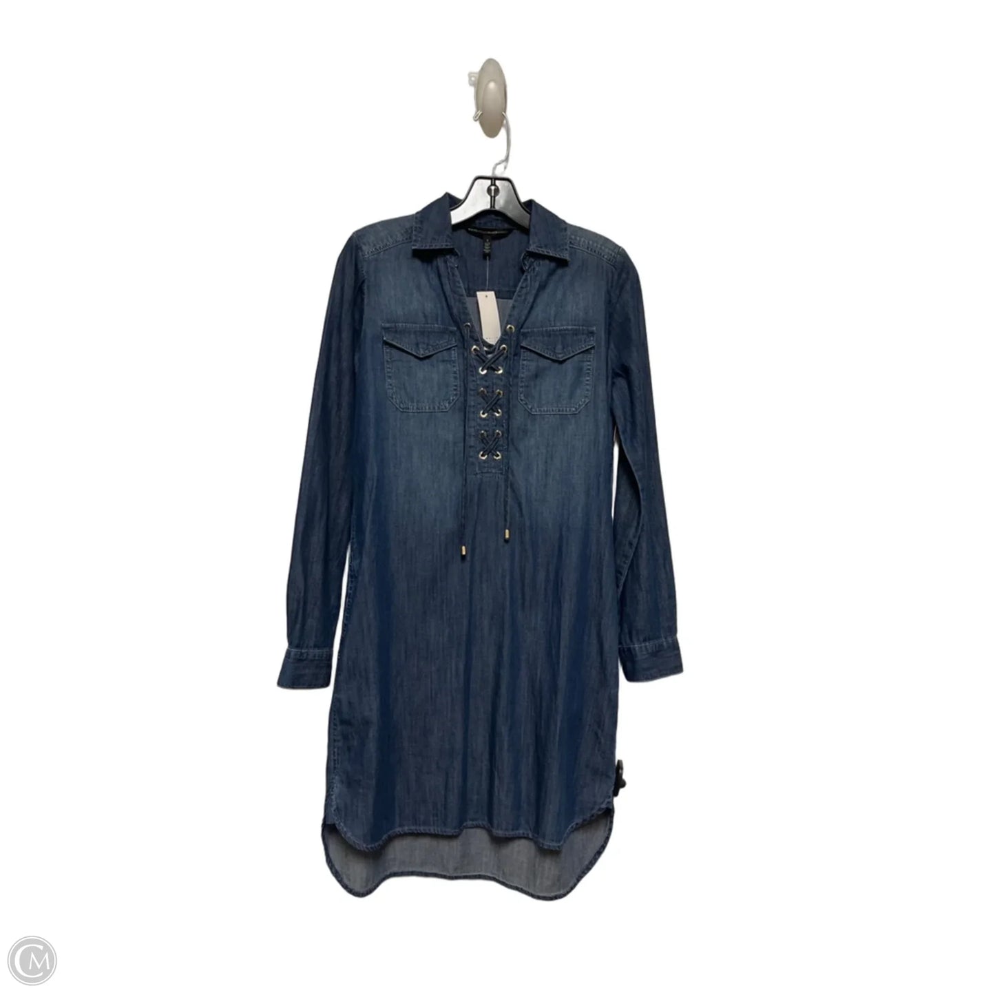Dress Casual Short By White House Black Market In Blue, Size: Xs