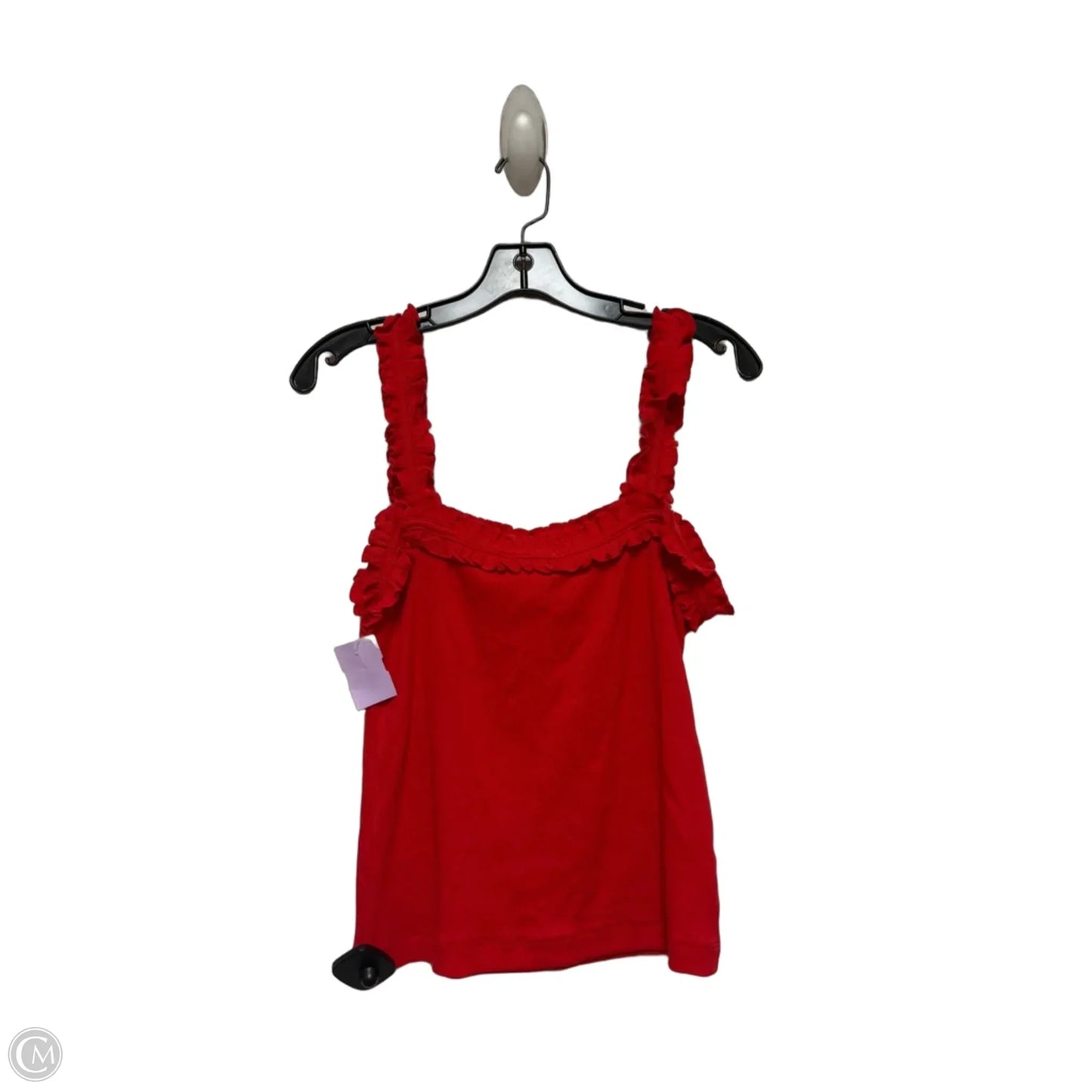 Top Sleeveless By Maeve In Red, Size: M