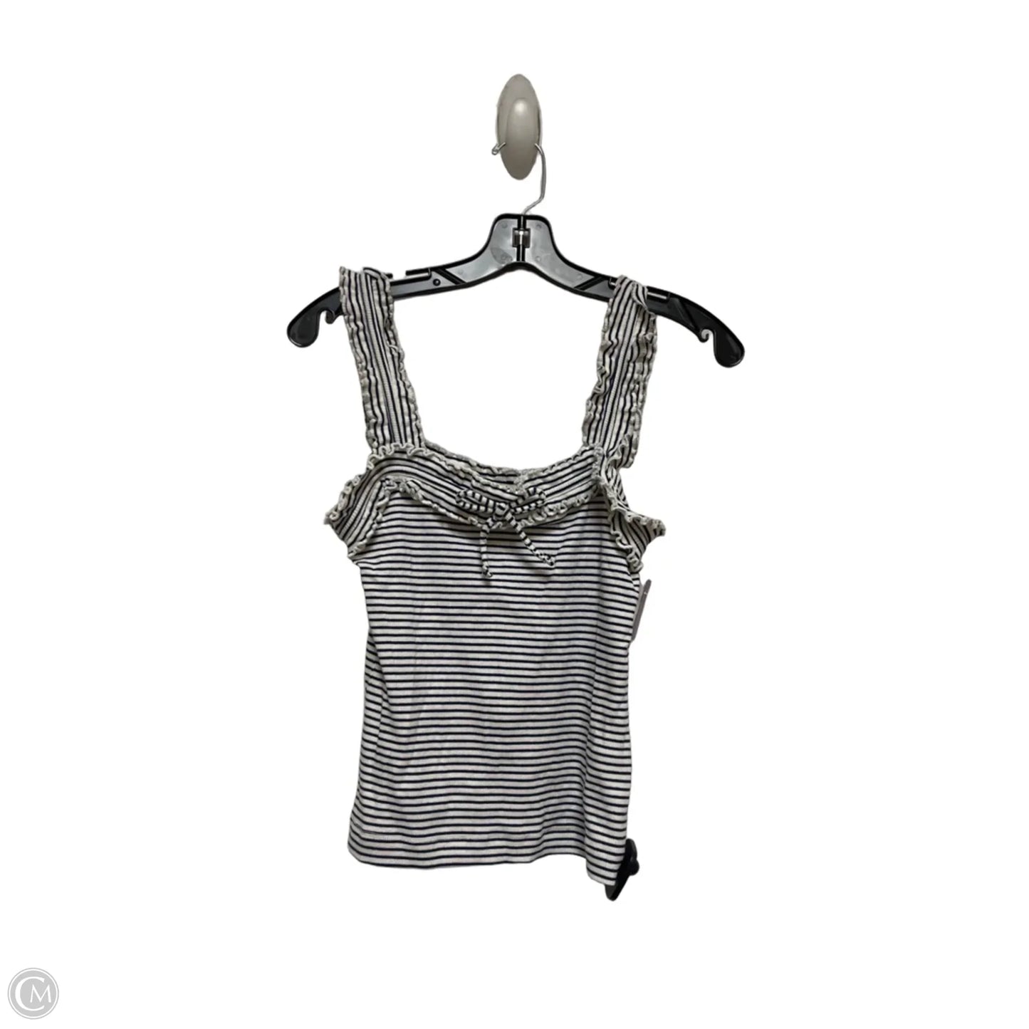 Top Sleeveless By Maeve In Striped Pattern, Size: S