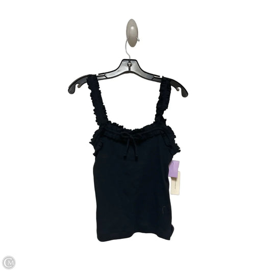 Top Sleeveless By Maeve In Black, Size: S