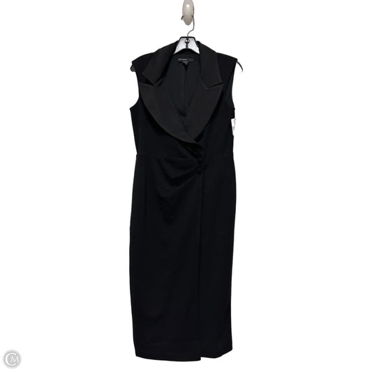 Dress Casual Midi By Maggy London In Black, Size: M