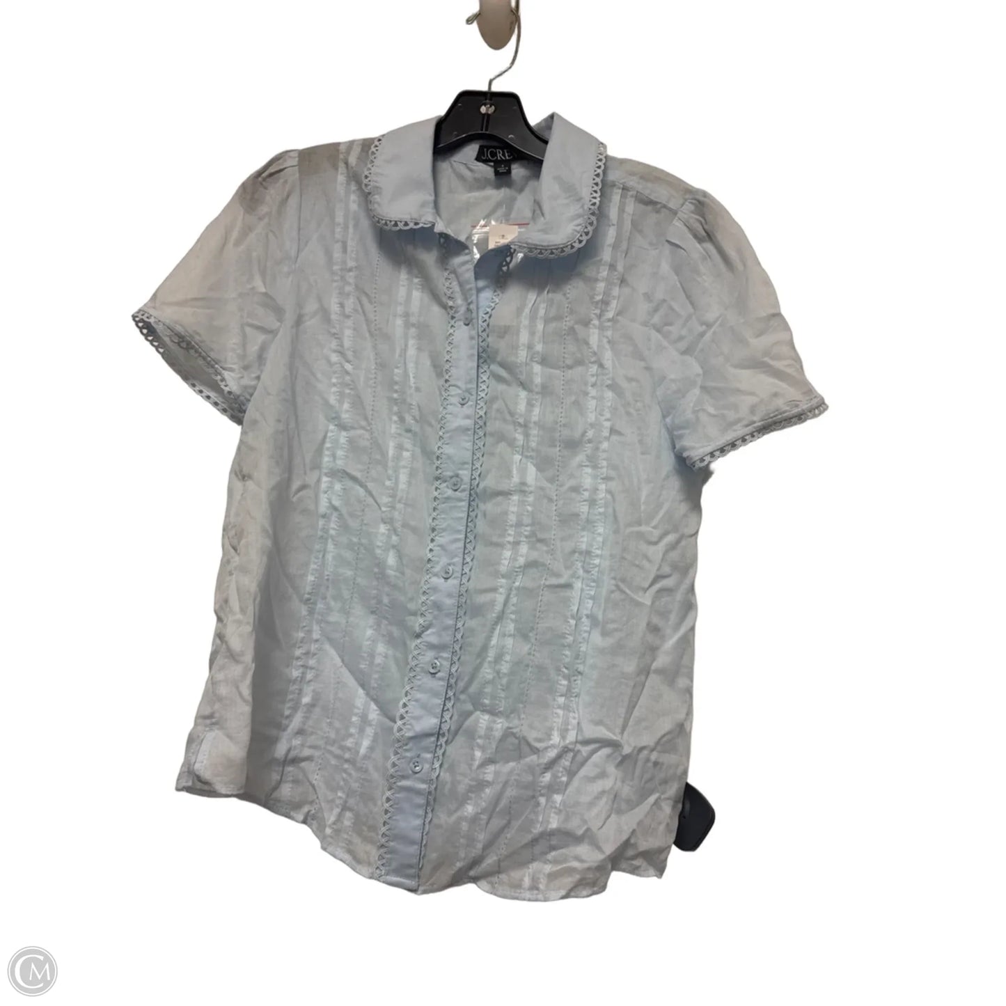 Top Short Sleeve By J. Crew In Blue, Size: M