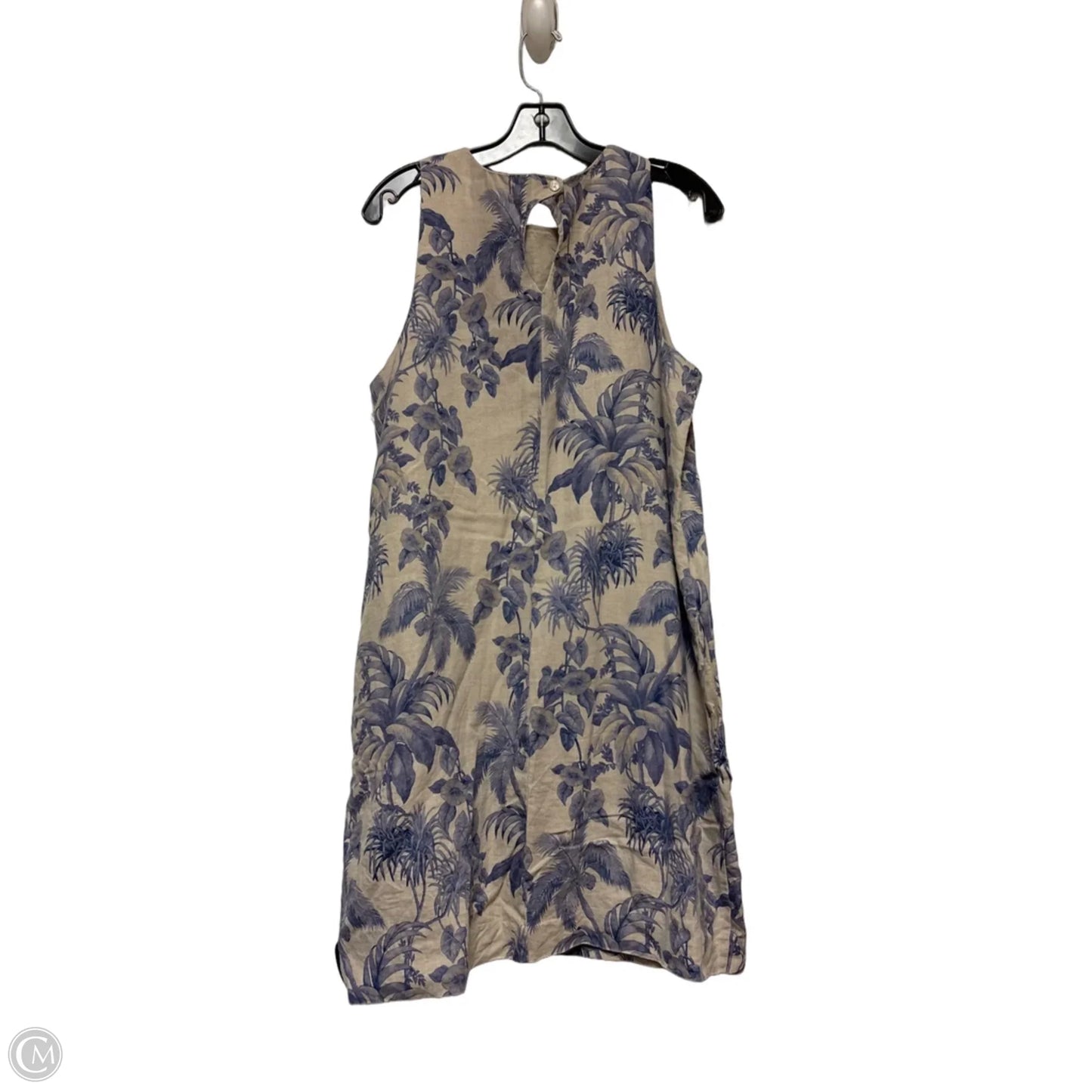 Dress Casual Short By Tommy Bahama In Blue & Tan, Size: L