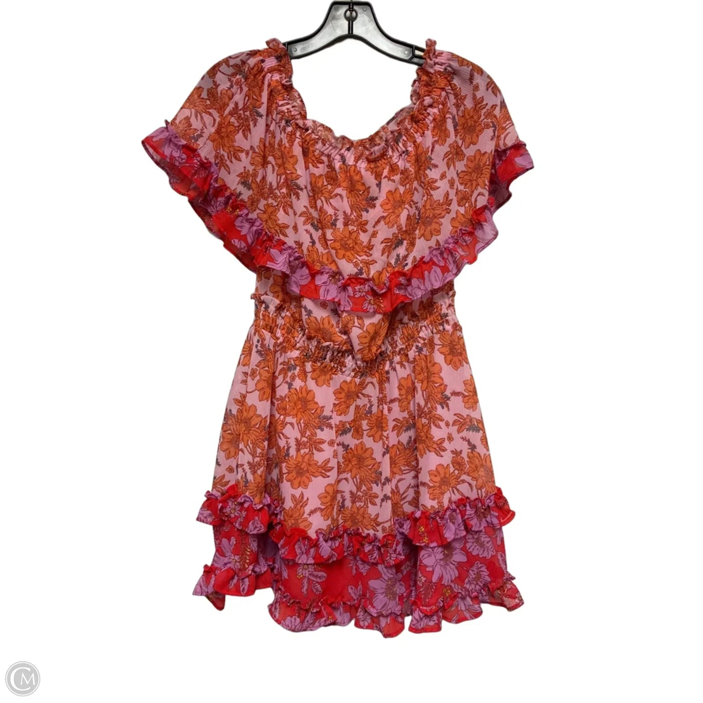 Dress Casual Short By Jessica Simpson In Floral Print, Size: S