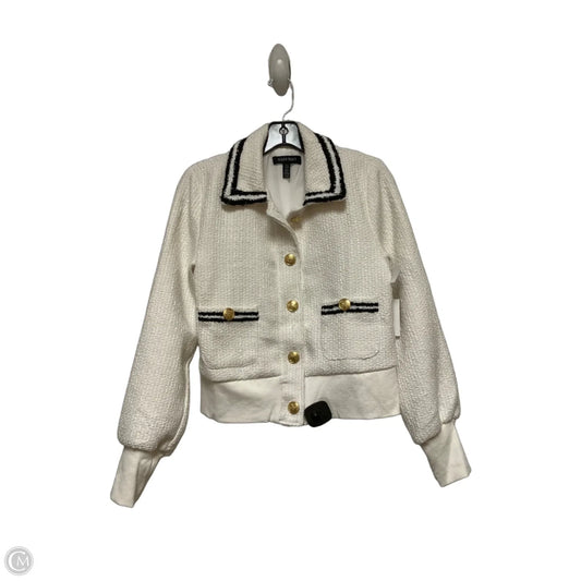 Jacket Other By Ellen Tracy In Black & White, Size: S