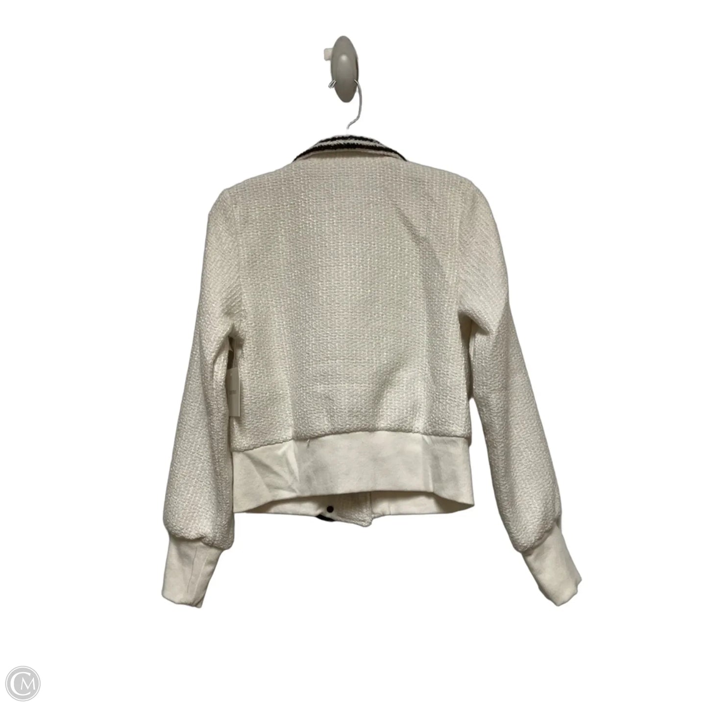 Jacket Other By Ellen Tracy In Black & White, Size: S