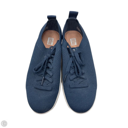Shoes Flats By Fitflop In Navy, Size: 6