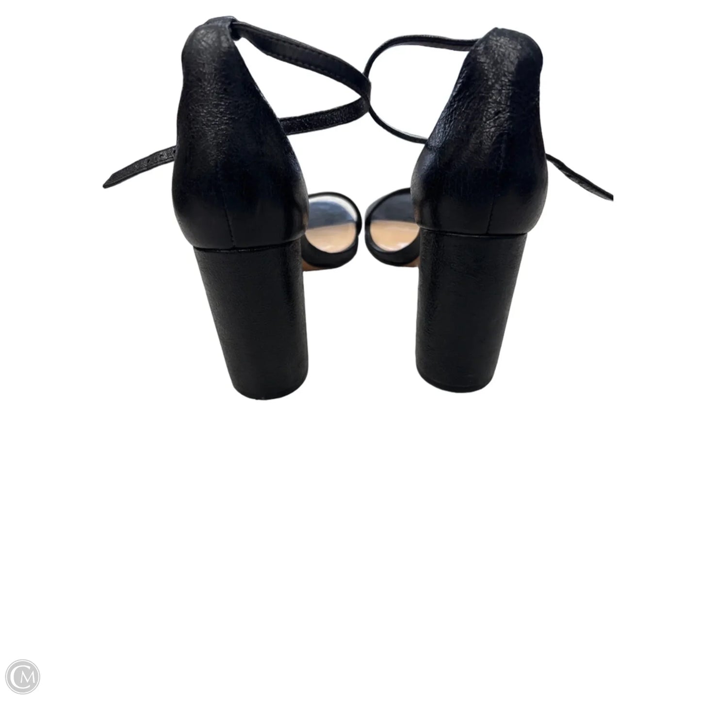 Sandals Heels Block By Vince Camuto In Black, Size: 9.5