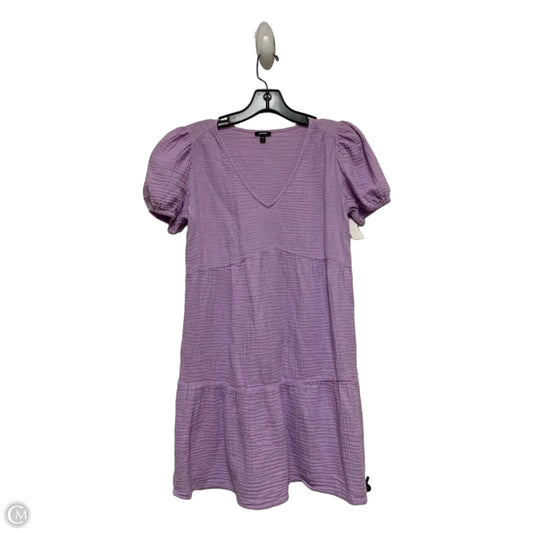 Dress Casual Short By Express In Purple, Size: Xs