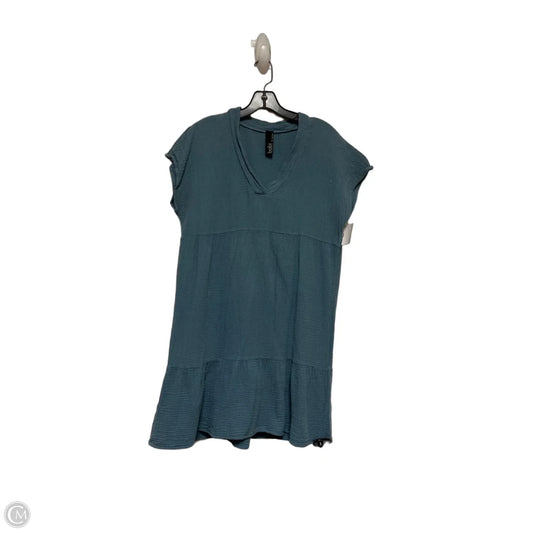 Dress Casual Short By Bobi In Blue, Size: S