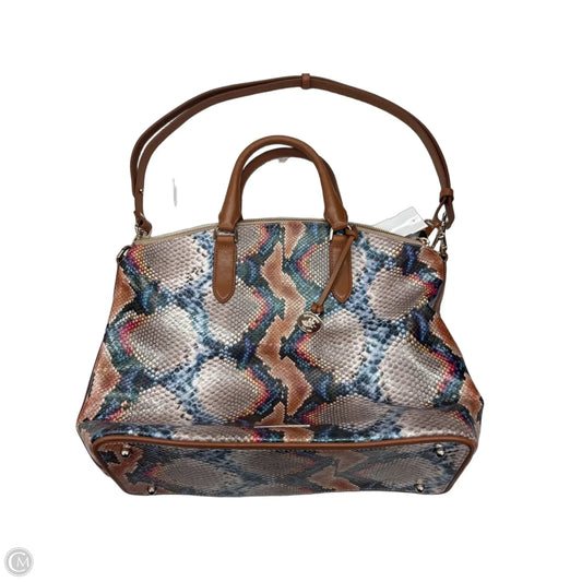 Handbag Designer By Brahmin, Size: Large