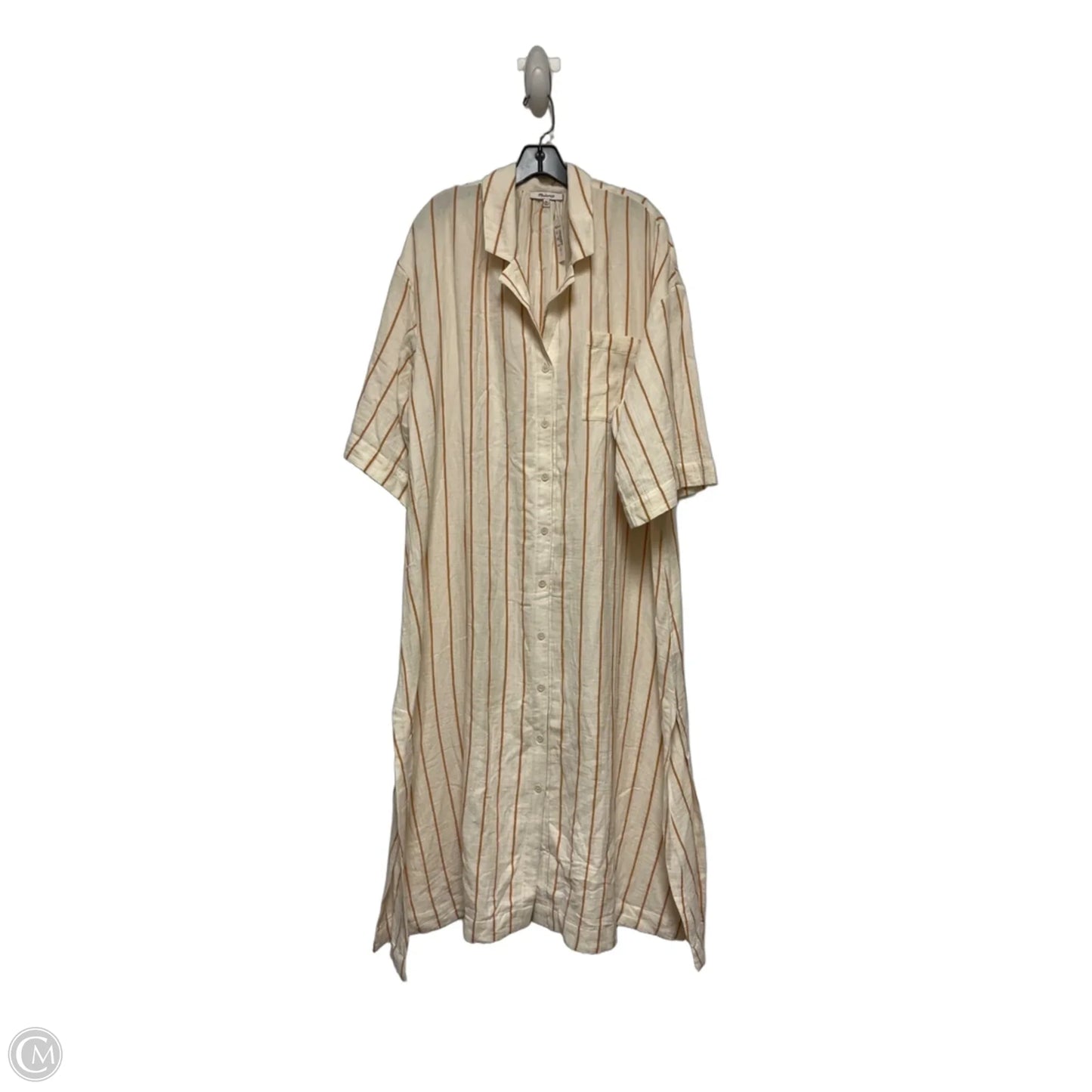 Dress Casual Maxi By Madewell In Striped Pattern, Size: Xl