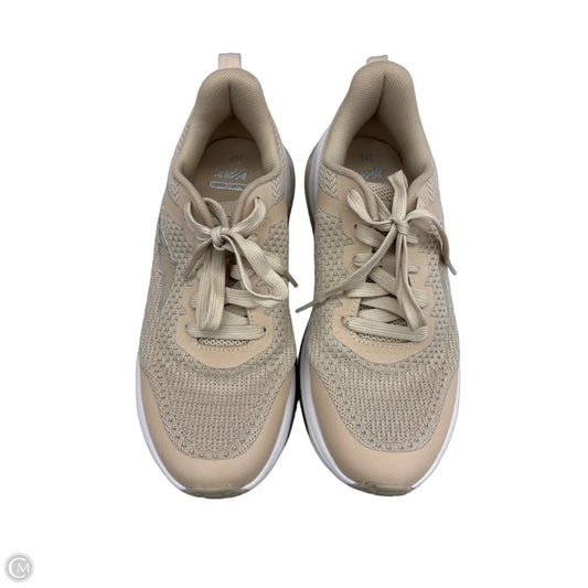 Shoes Athletic By Avia In Tan & White, Size: 10