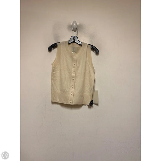 Vest Sweater By Joie In Cream, Size: S