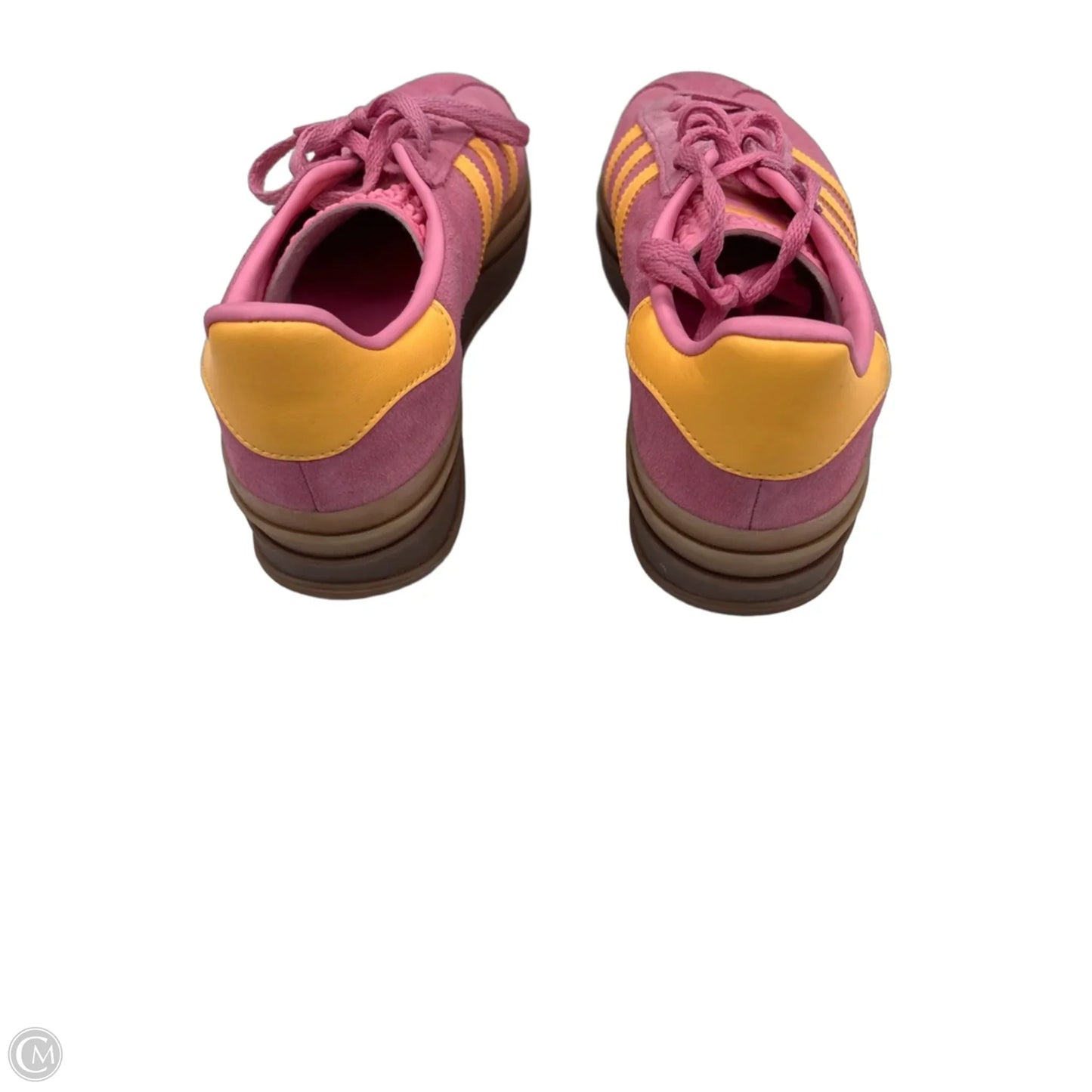 Shoes Sneakers By Adidas In Orange & Pink, Size: 8.5