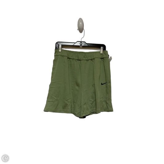 Athletic Shorts By Nike Apparel In Green, Size: M